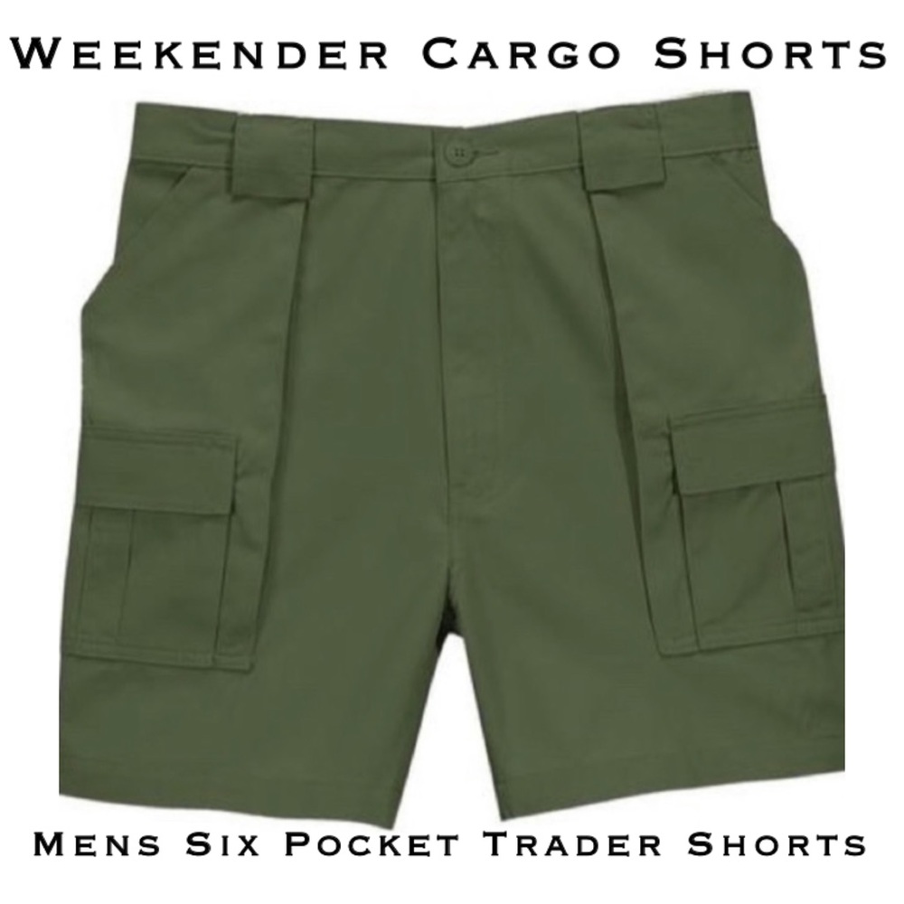 Men's size 38 Six Pocket Cargo Shorts - Picture 1 of 1